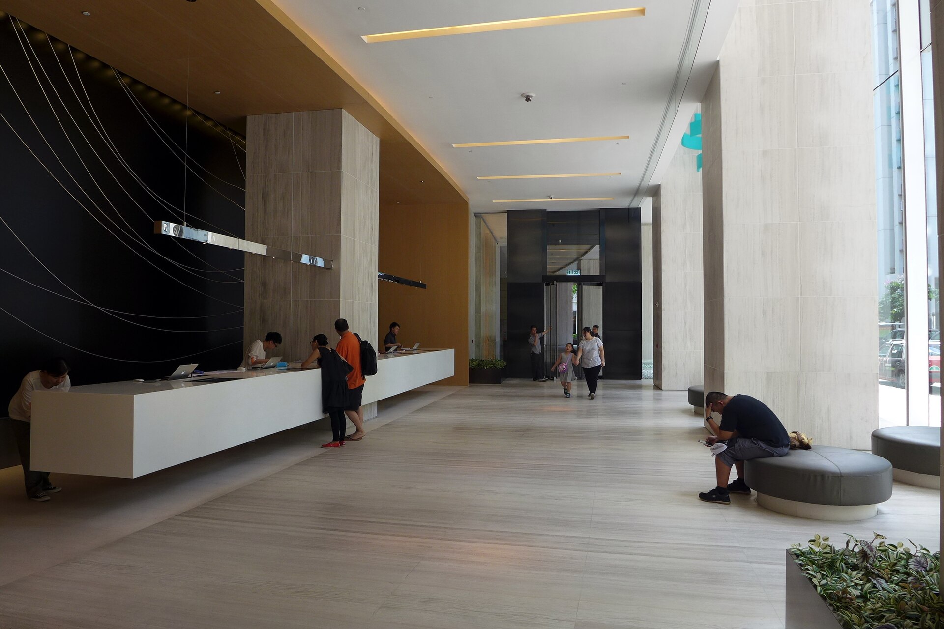 hotel lobby Hong Kong luxury
