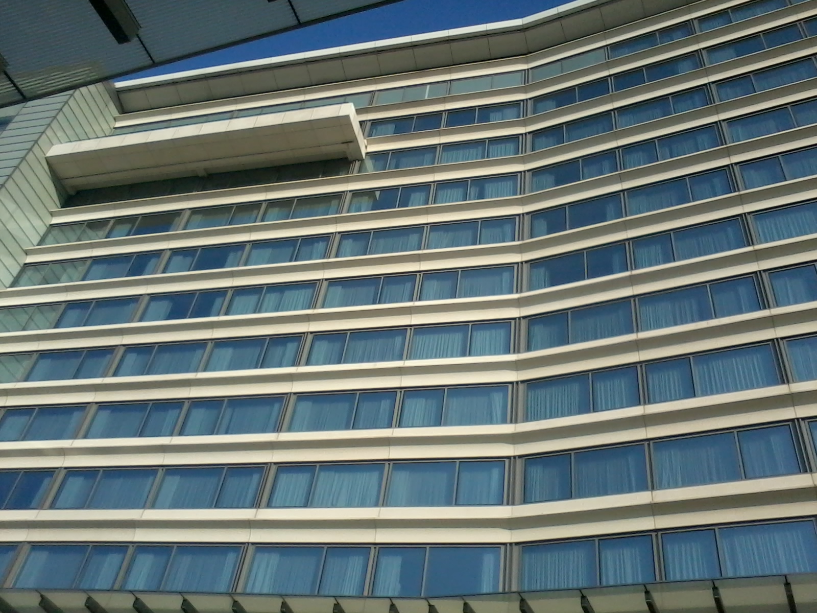 Hong Kong airport hotel exterior