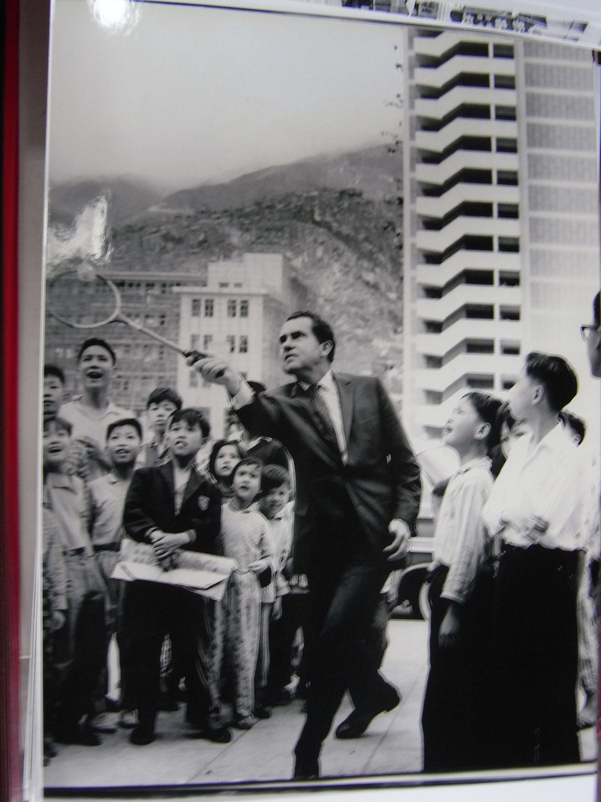 Hong Kong market street crowds