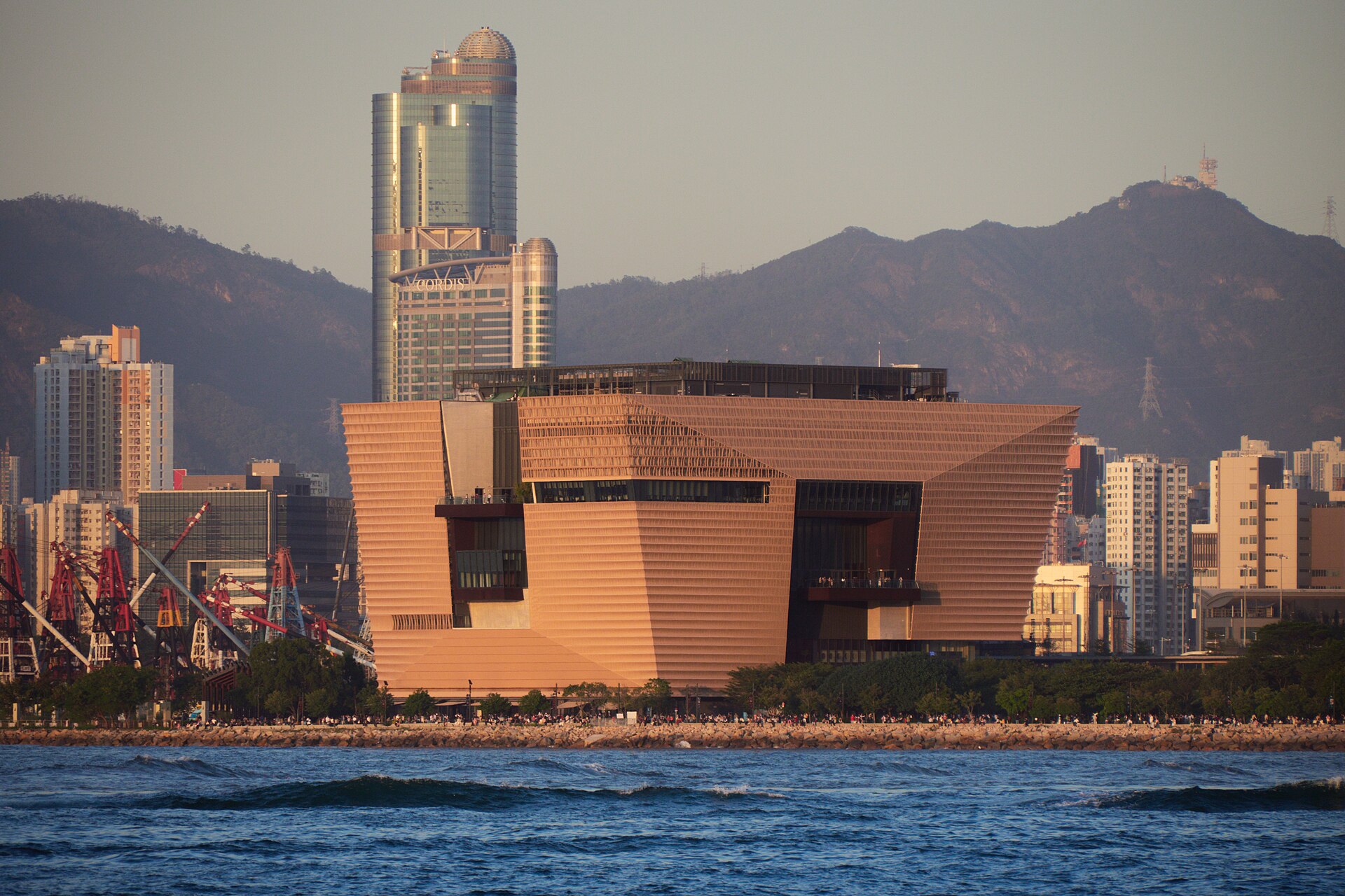 Hong Kong museum waterfront