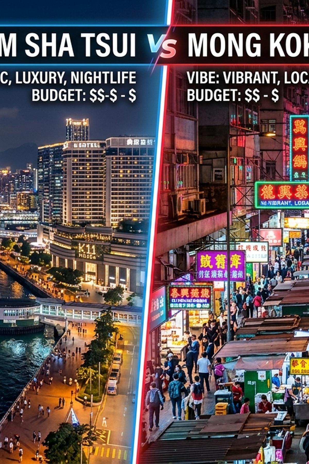 Tsim Sha Tsui vs Mong Kok — Choosing Your Kowloon Base by Budget and Vibe